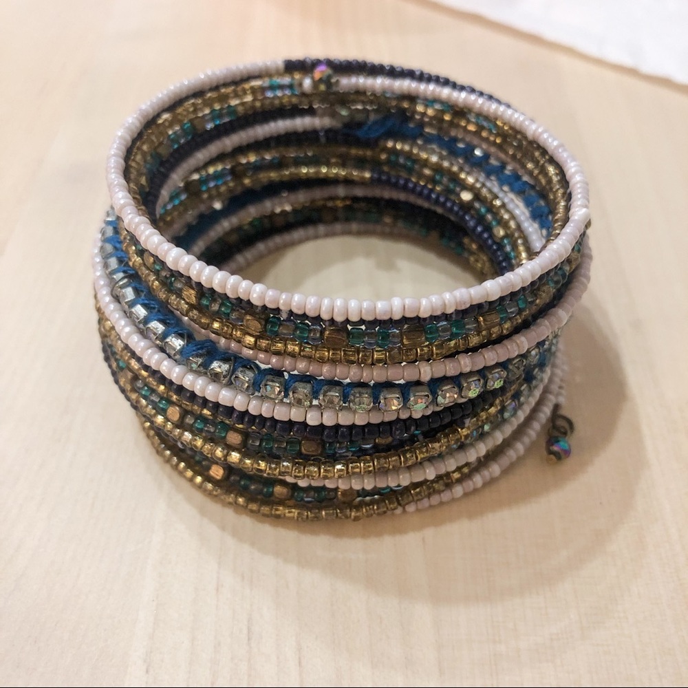 Beads bracelet cuff spring Boho Chic